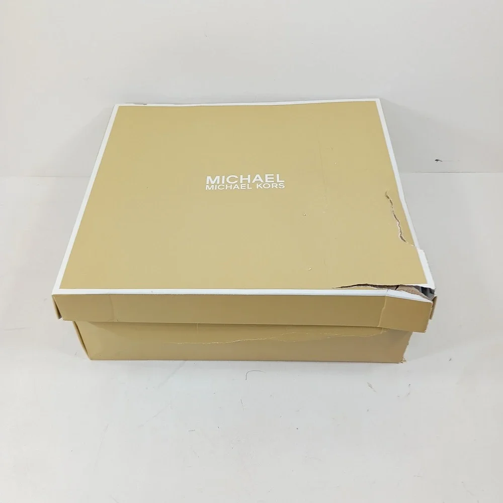 Michael‎ Kors Toni Trainer Circular Air Mesh XL Black White Sneakers 9.5M